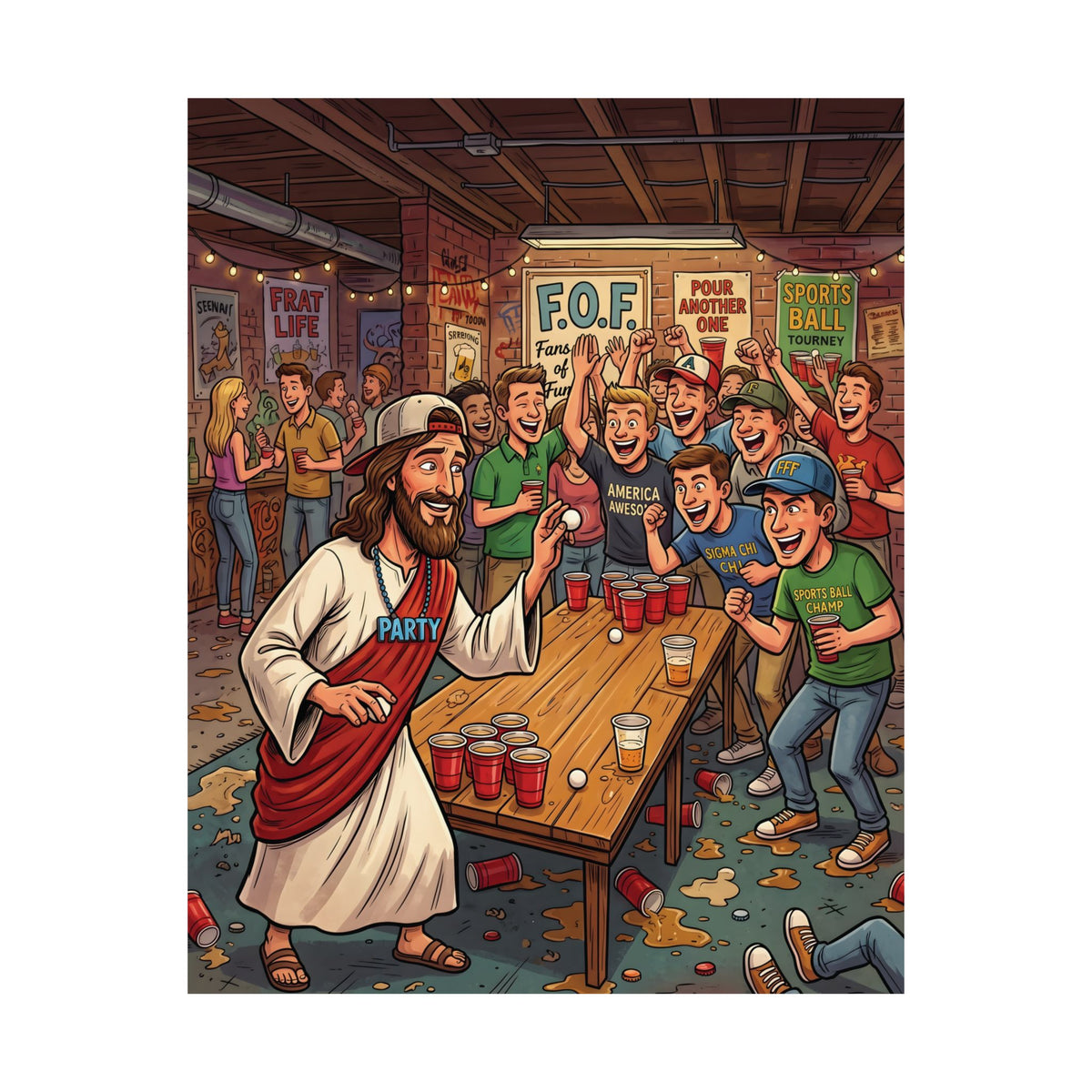 Frat Party Jesus!